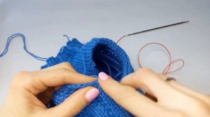 Джемпер для мальчика фантазийной резинкой спицами без швов с погонами/ возраст 2-3 года / Ч2