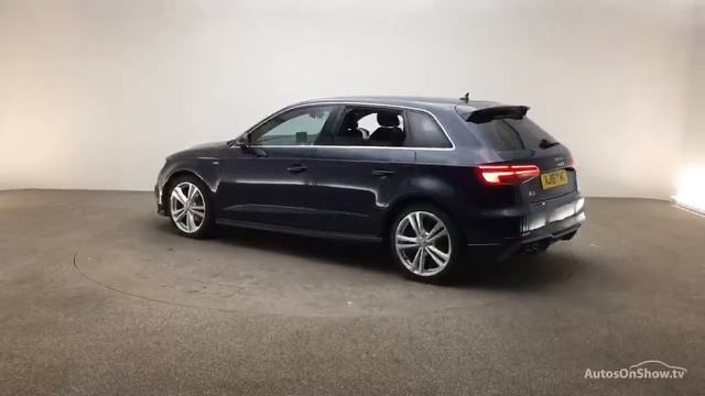 AJ16YVC AUDI A3 TFSI S LINE BLUE 2016 смотреть онлайн