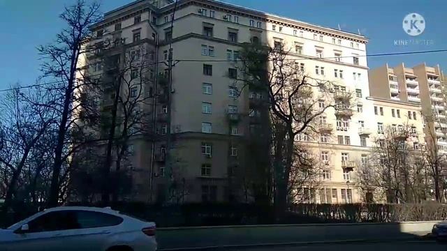 Шум большого города. Ленинский проспект.