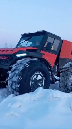 покатались гости на вездеходе ТИНГЕР ТФ4