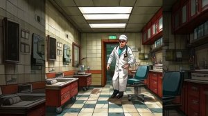 злой доктор побег о  него