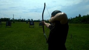 Стрельба из лука  кореец 50 фунтов занятие 36 🇺🇦