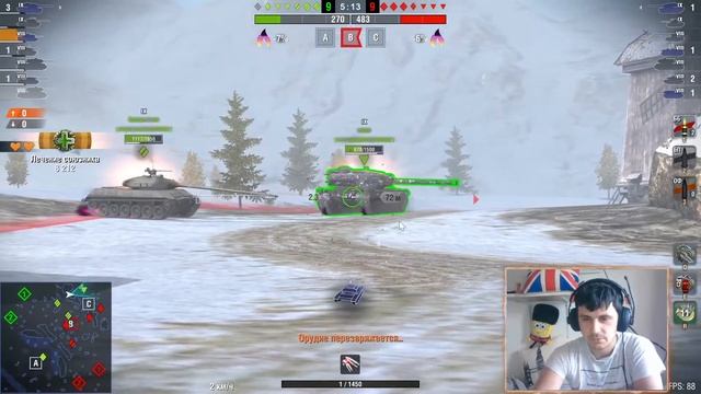 AT-15 в WoT Blitz - мастер ХИЛА в выживание !!!!