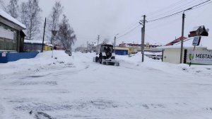 очистка дорог от снега 69 часть