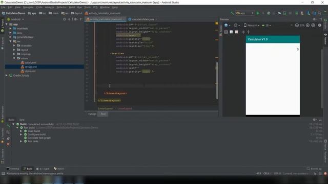 Android Studio Beginners Tutorial: Basic Calculator App  | Part 1/A | Prego Coding Classes