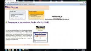 Solucion error d3dx9 25 dll