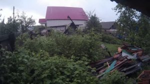 Шум дождя по крыше видео 18 минут ливень и гром, Звуки природы: дождь ветер, гром, шелест листвы