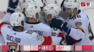 Max Mamin's first goal for Panthers after comeback vs Rangers (8 nov 2021)