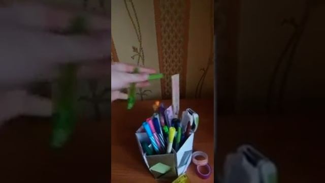 Органайзер из бумаги смотреть онлайн