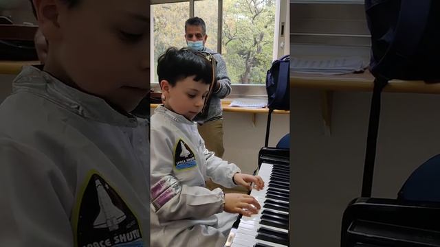 Hungarian Chardash Czardas Ethan Tichman 8 year old  Yechiam Marks Piano  Accordion