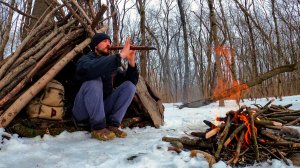 Встречаю Весну в Снежном Лесу / Бушкрафт в Гармонии с Природой