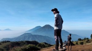 gaya foto hiking