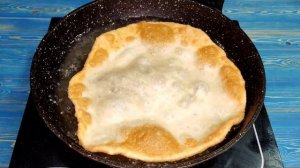 МУКА ВОДА Самые быстрые лепешки к ЧАЮ