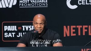 Майк Тайсон «Мое тело - дерьмо!» / Пресс-конференция Майк Тайсон - Джейк Пол | FightSpaceMMA