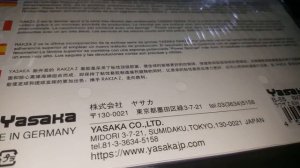 Yasaka Rakza Z Extra Hard Maximum Hybrid Energy Rubber
