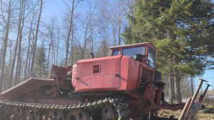 Весенний выезд на металлокоп с подписчиком!Нашли в лесу трелевочник!!!