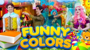 Funny Colors🖍🎨 | Pixie Kids Song🎶