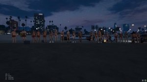 Флэшмоб на пляже