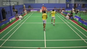Irfan & Azeem (Pak) vs Prad & Apachasit (Tha) | Pakistan International Badminton Series 2019