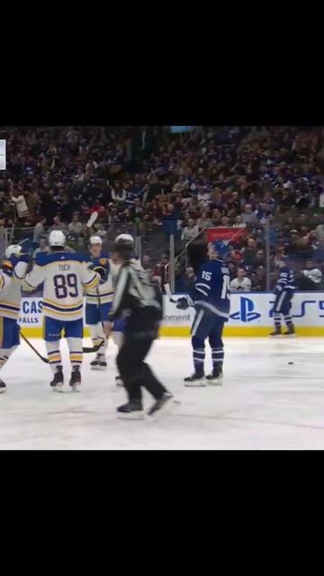 Классный гол Баффало в ворота Торонто #нхл #хоккей #nhl #обзорматчейнхл #нхлобзор