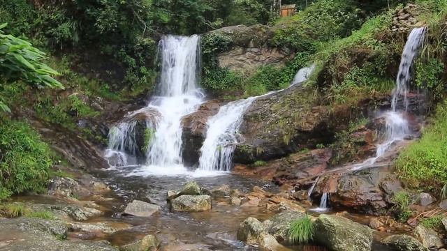 Thác bạc Sapa (Bac waterfall in Sapa, Vietnam) смотреть онлайн