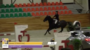03 02 18 Открытый кубок МО по конкуру М9 140см Jump and  Drive  Бенас Гуткаускас
