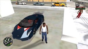 Secret Lamborghini Super Car Location in GTA San Andreas (Cheat Code)