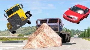 Crazy Truck Rampage #1 - Аварии на BeamNG Drive |