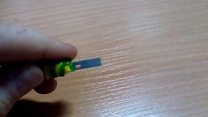 Делаем нож из точилки.