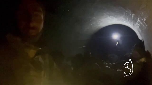 Поздравление с 8 марта из трубы