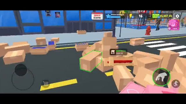 Supermarket simulator