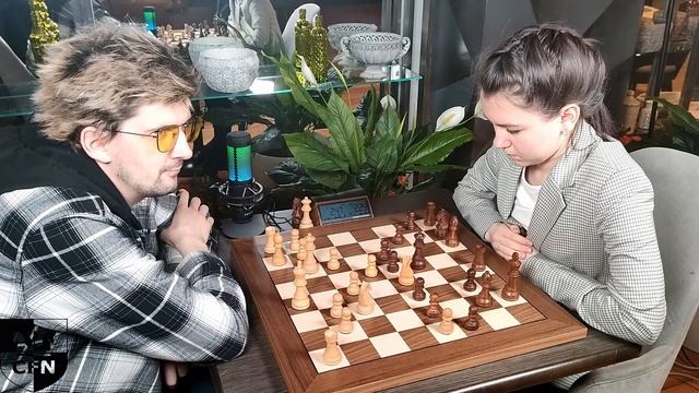 Match. Game 1. Sergey Moiseev (1693) vs Fatality (1954). Chess Fight Night. CFN. Blitz смотреть онлайн