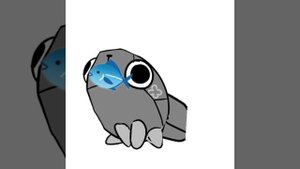 пеббл кушает рыбу идея моя