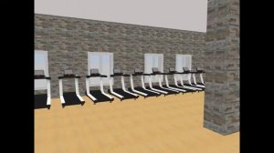 3D Расстановка помещения 700 кв. м