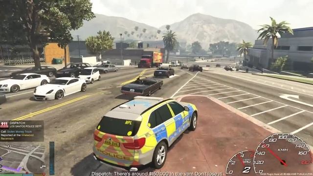 Полицейские будни#7[GTA5,LSPDFR v.0.3.1] смотреть онлайн