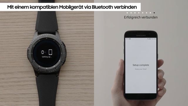 Samsung Gear S3: Verbindung zu einem Mobilgerät смотреть онлайн