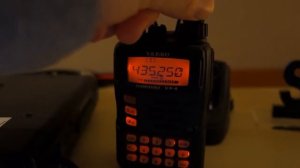 Cross band repeater in Yaesu FT 8800