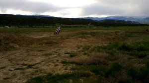 Quarternac working on his motocross skillz KTM 65
