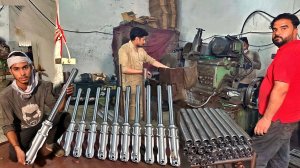 Как происходит процесс изготовления фронтальной кабины погрузчика Rikshaw|