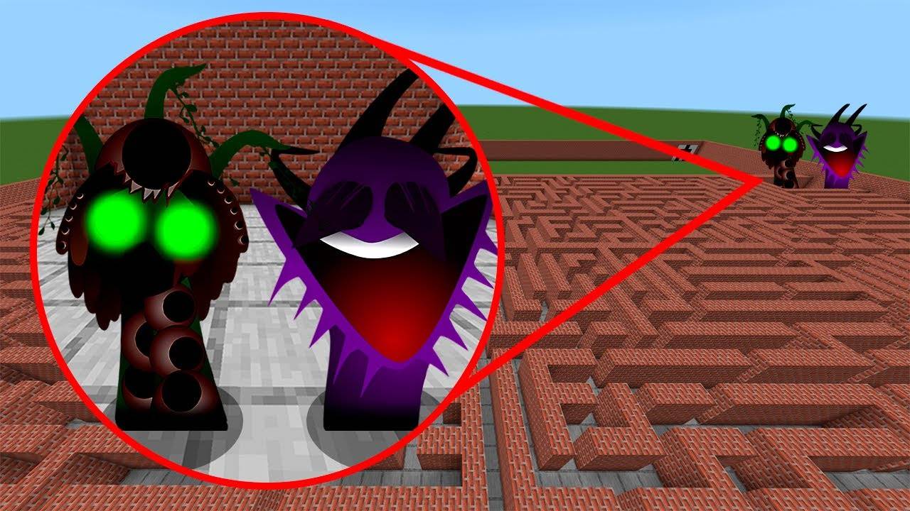 Incredibox Sprunki НОВЫЙ Durple и Vineria | Minecraft | Incredibox Sprunki смотреть онлайн