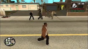 GTA San Andreas Triads vs Vagos vs Da Nang Boys