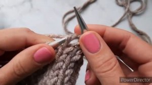 Как закрыть петли спицами обычным способом. Урок 3.