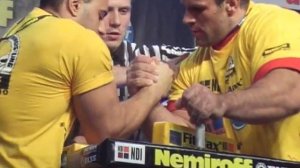 Rustam Babayev vs. Denis Cyplenkov - Right Open - Nemiroff 2010 - World of Armwrestling.com