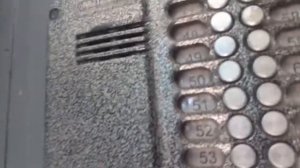 Звук домофона метаком