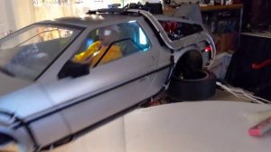 Delorean final flight hover mode Hot Toys (I think I'm done?)