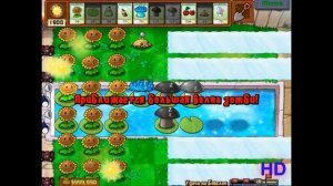 Plants Vs. Zombies - Удача на Бобслее используя только мгновение