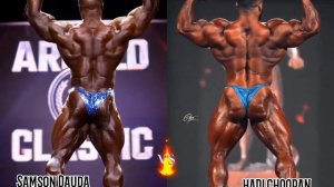 SAMSON DAUDA V'S HADI CHOOPAN 🔥|BODYBUILDING WORLD #olympia