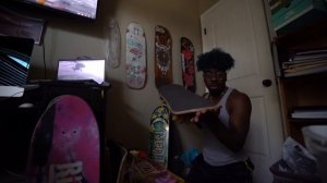 My skateboard collection