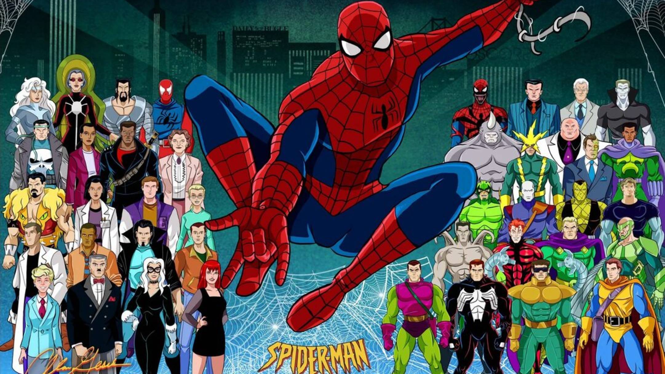 Трейлер многосерийного мультфильма «Человек-Паук» 1994 года. смотреть онлайн