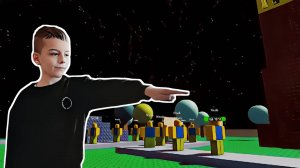 Поломали башню в Роблокс!